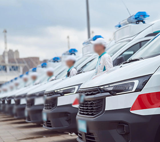 康县服务车队展示